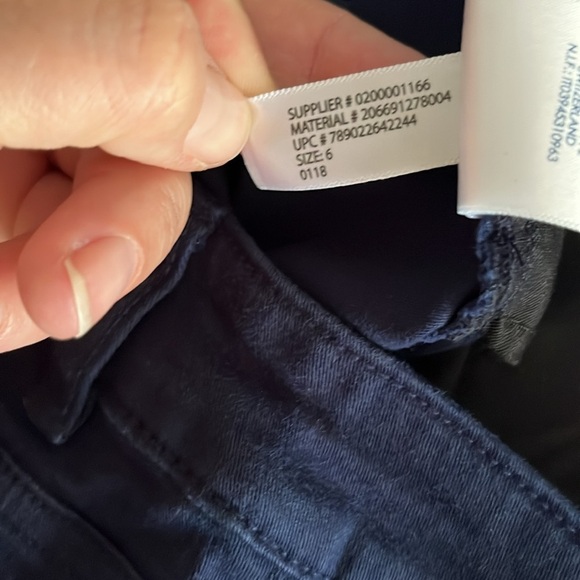 CHAPS Blue Ankle Cropped Capris Classic Style, Women’s Sz 6 - Picture 2 of 12